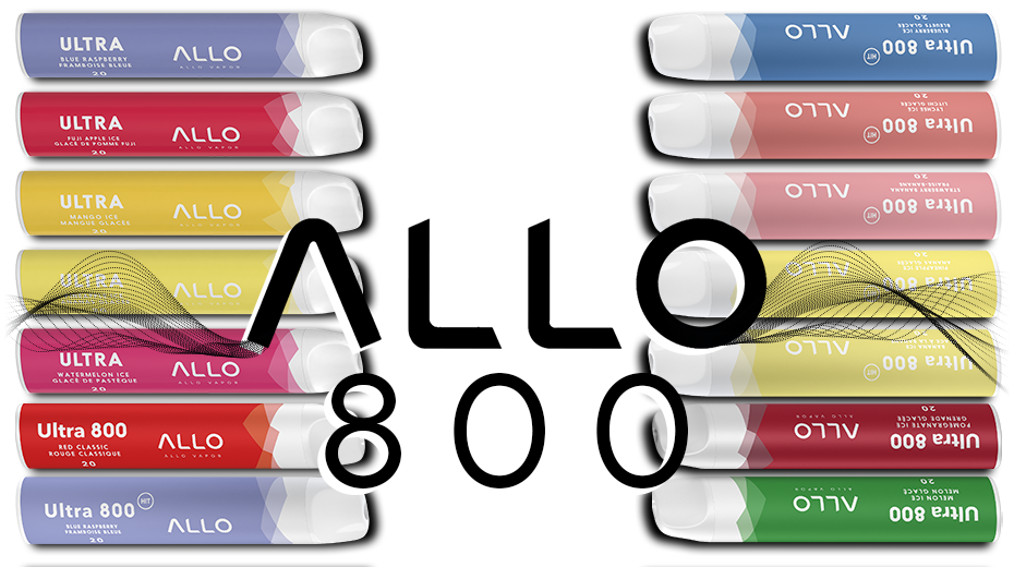 Allo Ultra 800 & HIT Disposable Vape Pens