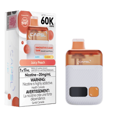 CAPSL 60K By Flavour Beast - Juicy Peach Disposable Vape