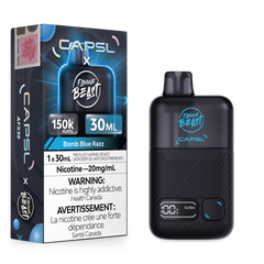 Flavour Beast x CAPSL AFX30 - Bomb Blue Razz Disposable Vape