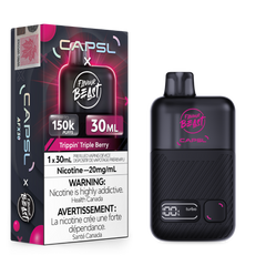 Flavour Beast x CAPSL AFX30 - Trippin Triple Berry Disposable Vape