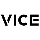 Black 'VICE vape e-juice' logo on a green background