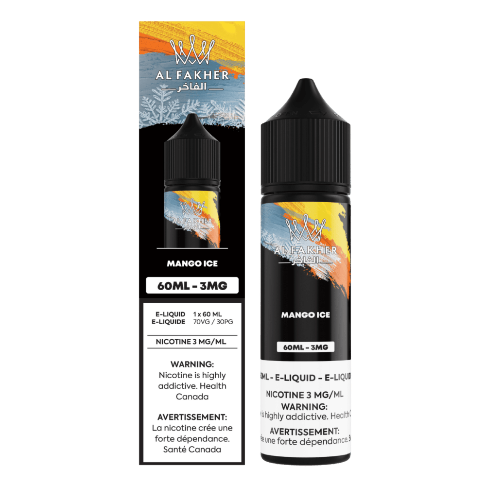 AL Fakher Freebase - Mango Ice Vape Juice available on Canada online vape shop
