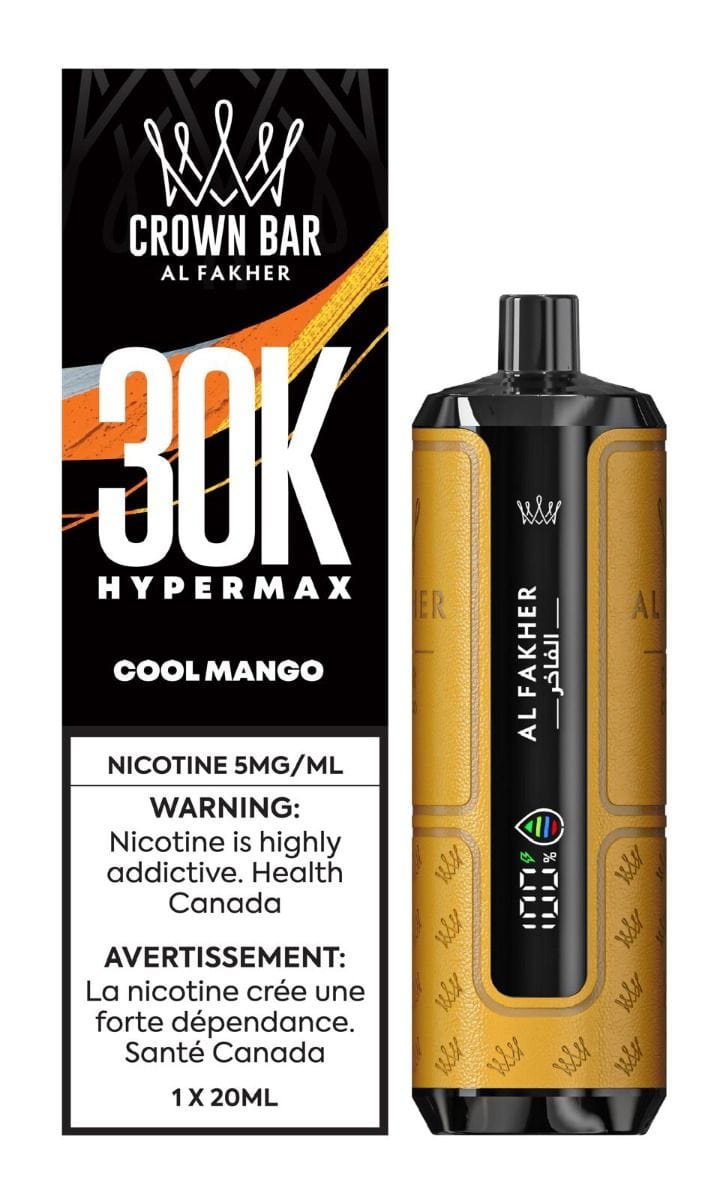Al Fakher Hyper Max 30K - Mango Ice Disposable Vape available on Canada online vape shop