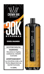 Al Fakher Hyper Max 30K - Mango Ice Disposable Vape available on Canada online vape shop