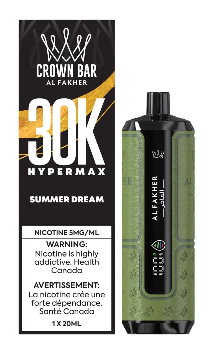 Al Fakher Hyper Max 30K - Summer Dream Disposable Vape available on Canada online vape shop