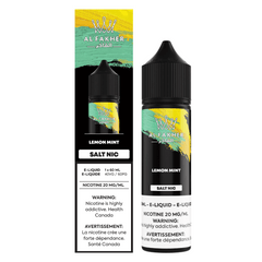 AL Fakher Salt - Lemon Mint Nic Salt E-Liquid available on Canada online vape shop