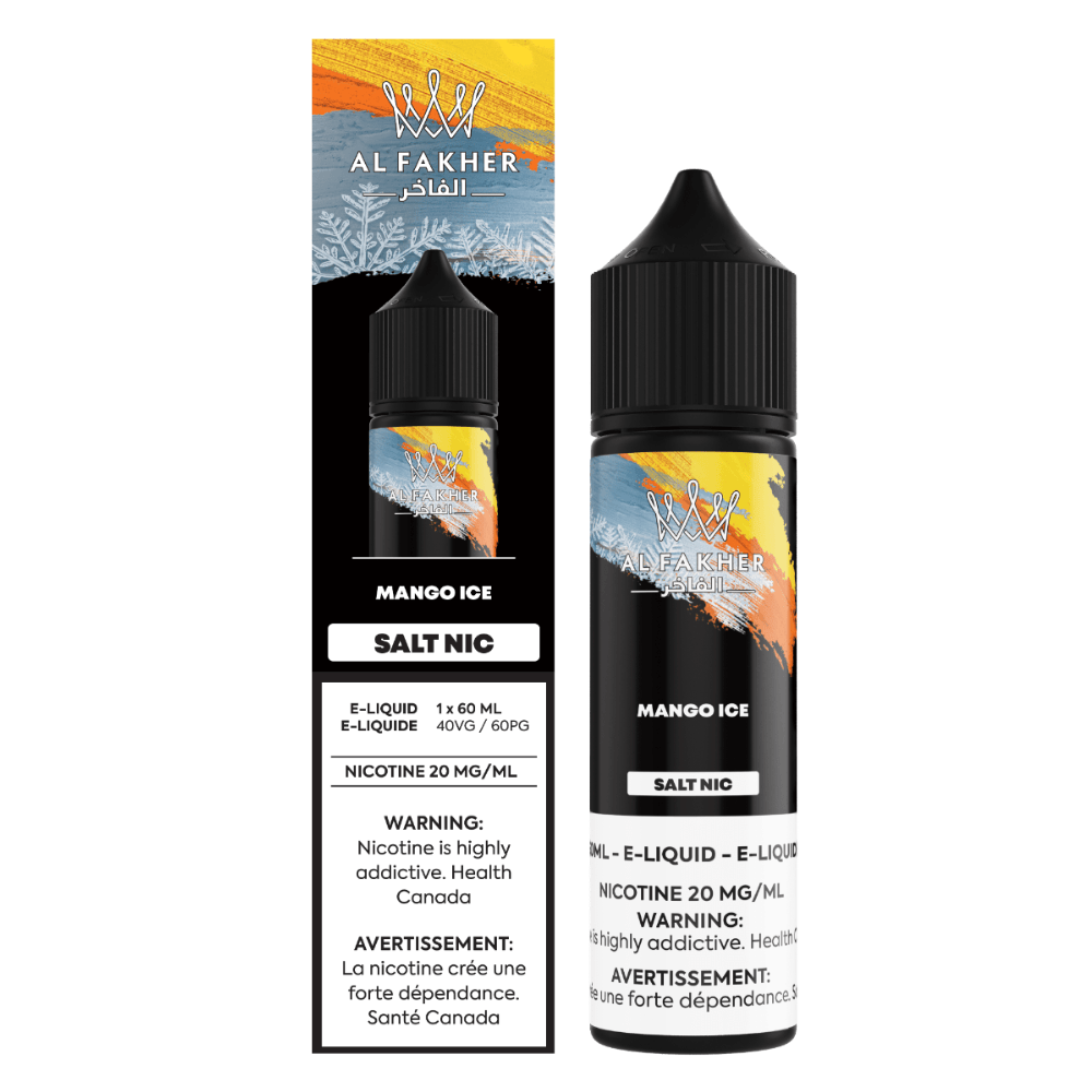 AL Fakher Salt - Mango Ice Nic Salt E-Liquid available on Canada online vape shop