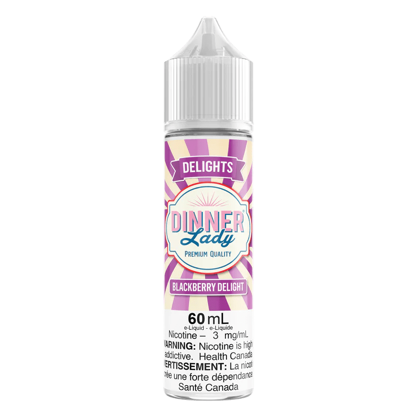 Dinner Lady - Blackberry Delight Vape Juice available on Canada online vape shop