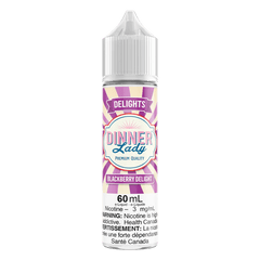 Dinner Lady - Blackberry Delight Vape Juice available on Canada online vape shop