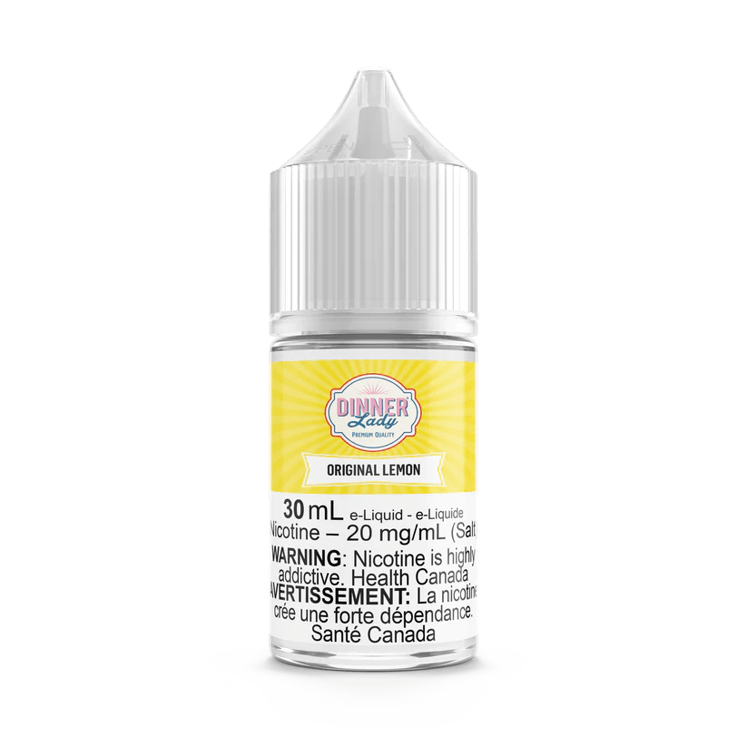 Dinner Lady - Original Lemon Nic Salt E-Liquid available on Canada online vape shop