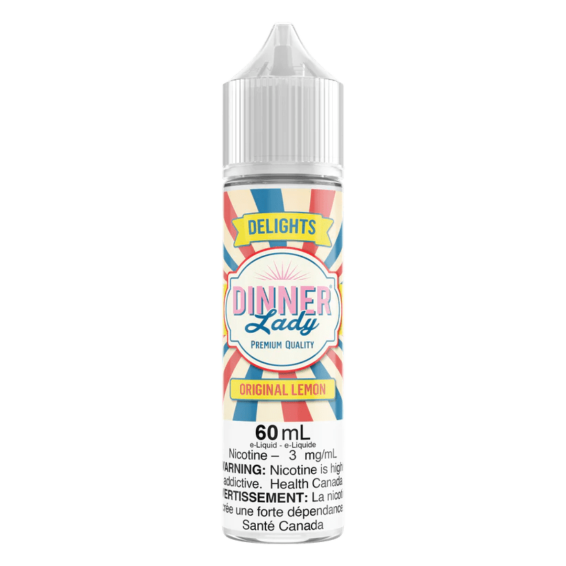 Dinner Lady - Original Lemon Vape Juice available on Canada online vape shop