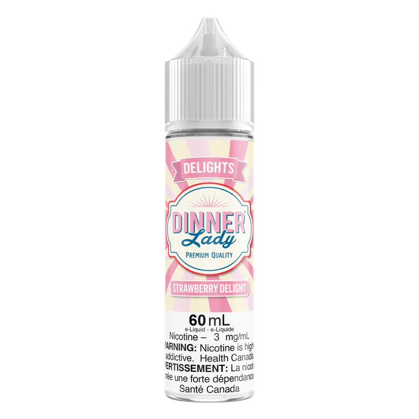 Dinner Lady - Strawberry Delight Vape Juice available on Canada online vape shop