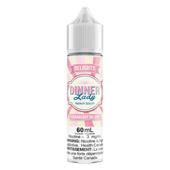 Dinner Lady - Strawberry Delight Vape Juice available on Canada online vape shop