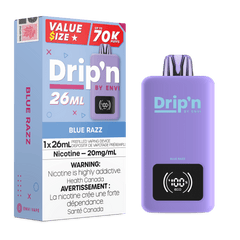 Envi Drip'n 26ML - Blue Razz Disposable Vape available on Canada online vape shop
