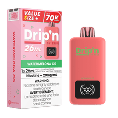 Envi Drip'n 26ML - Watermelon CG Disposable Vape available on Canada online vape shop