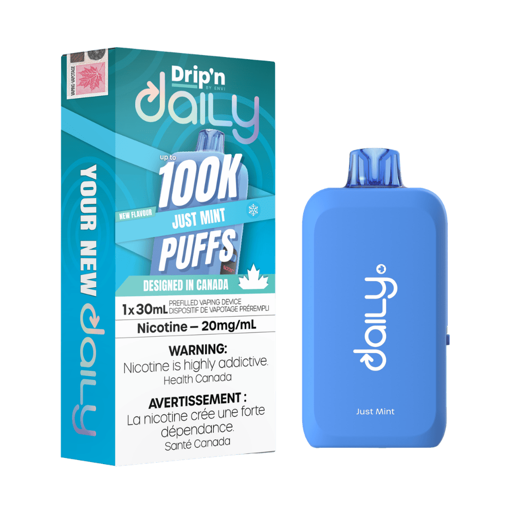 Envi Drip'n 100K Mint Vape Canada 100K Puffs DRAGON VAPE Envi Drip'n 100K Mint Vape Canada 100K Puffs DRAGON VAPE