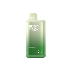 ENVI Drip'n EVO Series 10k - Green Apple Disposable Vape available on Canada online vape shop