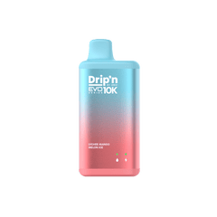 ENVI Drip'n EVO Series 10k - Lychee Mango Melon Ice Disposable Vape available on Canada online vape shop