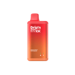 ENVI Drip'n EVO Series 10k - Mango Peach Watermelon Disposable Vape available on Canada online vape shop