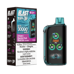 ENVI Drip'n Fasta Blast 30k - Electric Fruit Blast Ice Disposable Vape available on Canada online vape shop