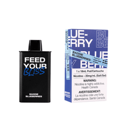 FEED 9K Pod - Baddie Blueberries available on Canada online vape shop