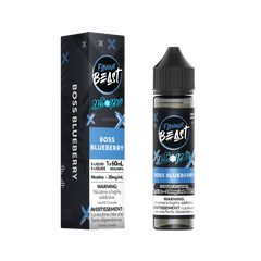 Flavour Beast 60ML Salt - Boss Blueberry Nic Salt E-Liquid available on Canada online vape shop