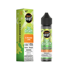 Flavour Beast 60ML Salt - Sour Gushin Orange Lime Nic Salt E-Liquid available on Canada online vape shop