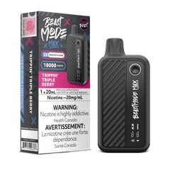 Flavour Beast Beast Mode Max 18K - Trippin' Triple Berry Disposable Vape available on Canada online vape shop