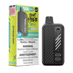 Flavour Beast Beast Mode Max 2 - Extreme Mint Disposable Vape available on Canada online vape shop