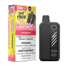 Flavour Beast Beast Mode Max 2 - Gushin Strawberry Disposable Vape available on Canada online vape shop
