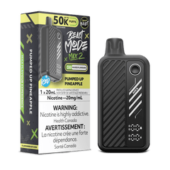 Flavour Beast Beast Mode Max 2 - Pumped Up Pineapple Disposable Vape available on Canada online vape shop