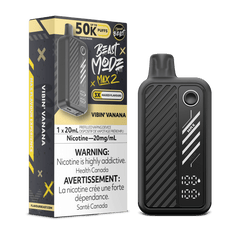 Flavour Beast Beast Mode Max 2 - Vibin' Vanana Disposable Vape available on Canada online vape shop