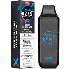 Flavour Beast Flow - Bomb Blue Razz Disposable Vape available on Canada online vape shop