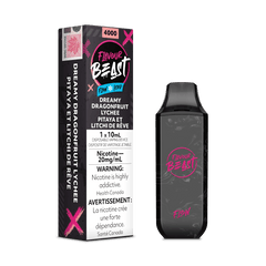 Flavour Beast Flow - Dreamy Dragonfruit Lychee Iced Disposable Vape available on Canada online vape shop