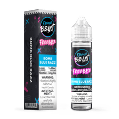 Flavour Beast Freebase - Bomb Blue Razz E-Liquid available on Canada online vape shop