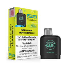 Flavour Beast Level X Pod - Extreme Mint Iced available on Canada online vape shop