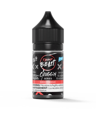 Flavour Beast Salt - Chuggin Red Classic Iced Nic Salt E-Liquid available on Canada online vape shop