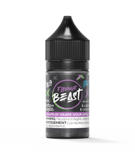 Flavour Beast Salt - Grapplin' Grape Sour Apple Iced Nic Salt E-Liquid available on Canada online vape shop