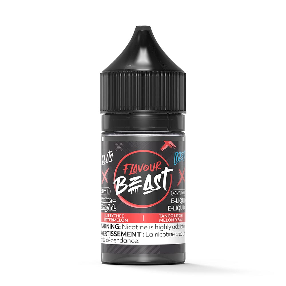 Flavour Beast Salt - Lit Lychee Watermelon Iced Nic Salt E-Liquid available on Canada online vape shop