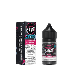 Flavour Beast Salt - Strawberry Raspberry Blueberry Iced Nic Salt E-Liquid available on Canada online vape shop