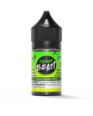 Flavour Beast Salt - Super Sour Apple Iced Nic Salt E-Liquid available on Canada online vape shop