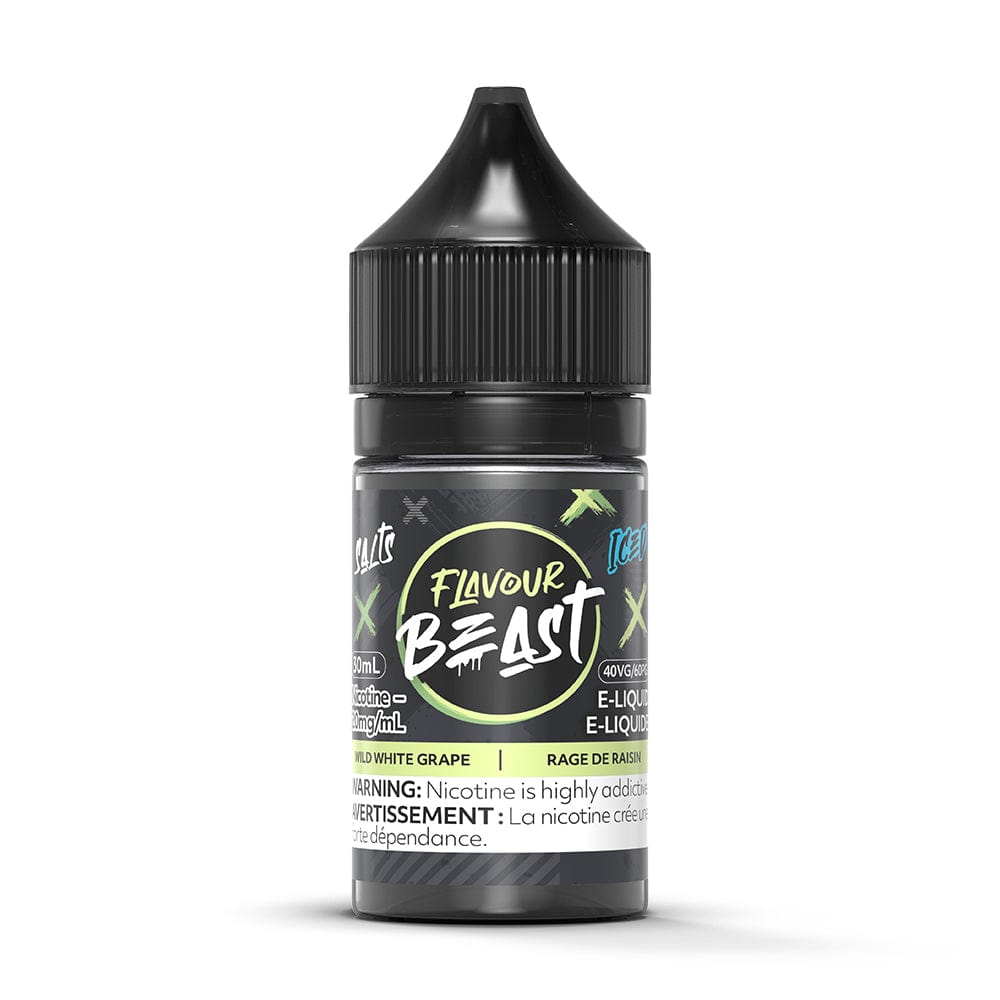 Flavour Beast Salt - Wild White Grape Nic Salt E-Liquid available on Canada online vape shop