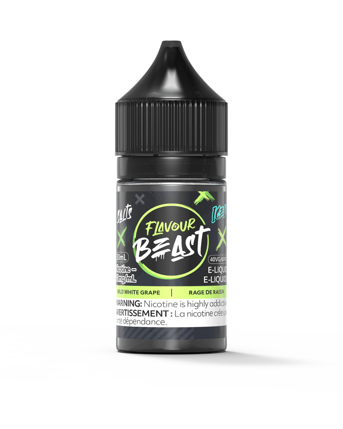 Flavour Beast Salt - Wild White Grape Nic Salt E-Liquid available on Canada online vape shop