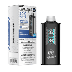 Flavour Beast Unleashed 20k - Epic Berry Swirl Disposable Vape available on Canada online vape shop