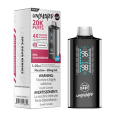 Flavour Beast Unleashed 20k - Epic Sour Berries Disposable Vape available on Canada online vape shop