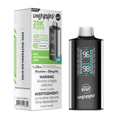 Flavour Beast Unleashed 20k - Epic Watermelon Kiwi Disposable Vape available on Canada online vape shop