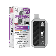 Flavour Beast Unleashed Beast Mode Max 3 - Epic Grape Iced Disposable Vape available on Canada online vape shop