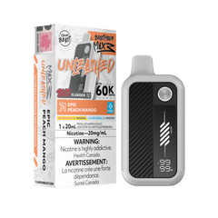 Flavour Beast Unleashed Beast Mode Max 3 - Epic Peach Mango Iced Disposable Vape available on Canada online vape shop