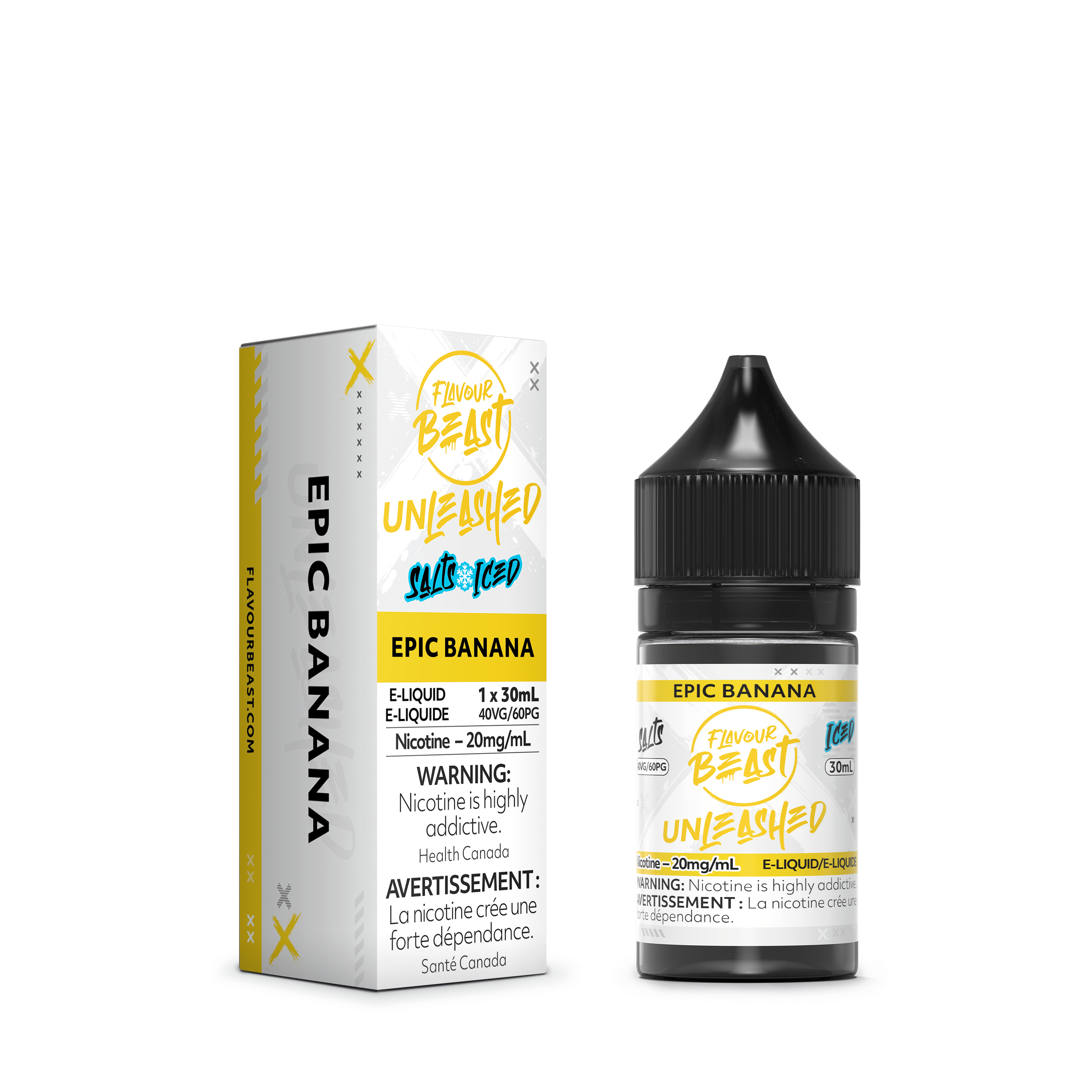 Flavour Beast Unleashed Salt - Epic Banana available on Canada online vape shop