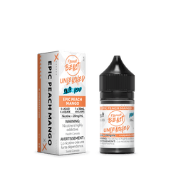 Flavour Beast Unleashed Salt - Epic Peach Mango available on Canada online vape shop